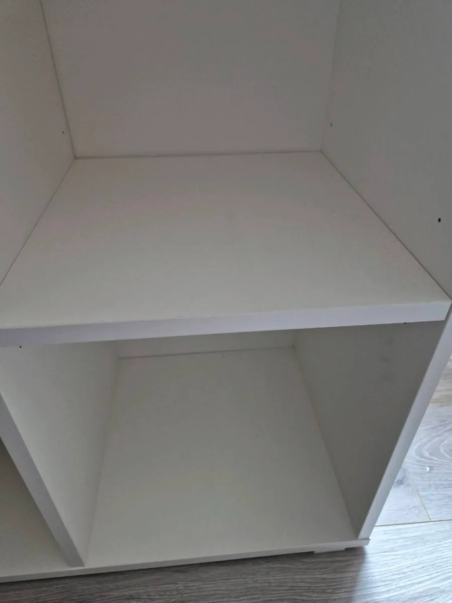 Shelving Unit (4 Shelves) – White - Image 3