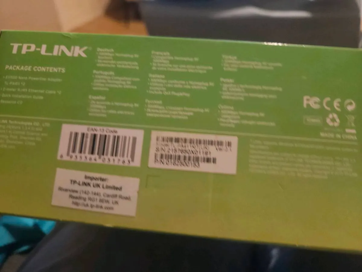 TP Link AV500 Nano Powerline Adapter Kit - Image 2