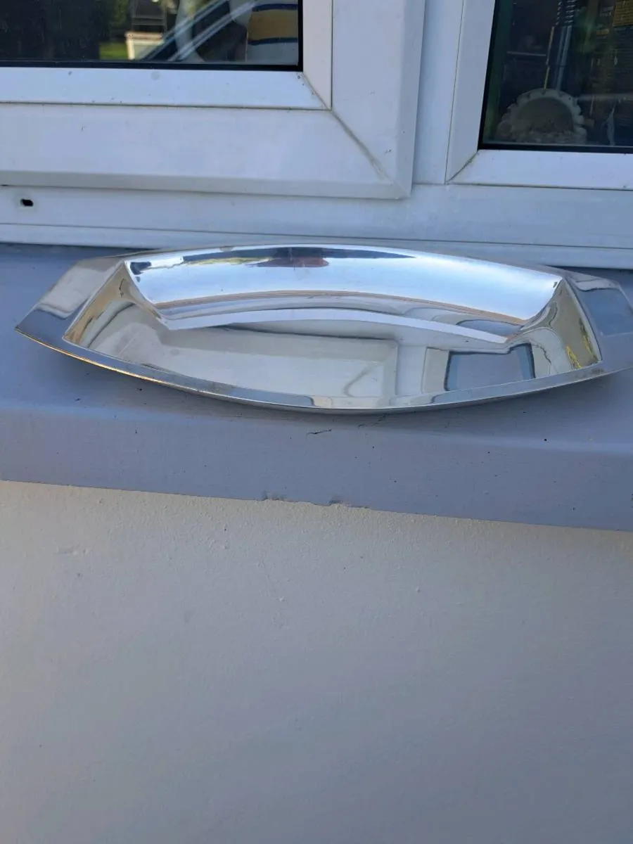 Old silver  dish - Image 3