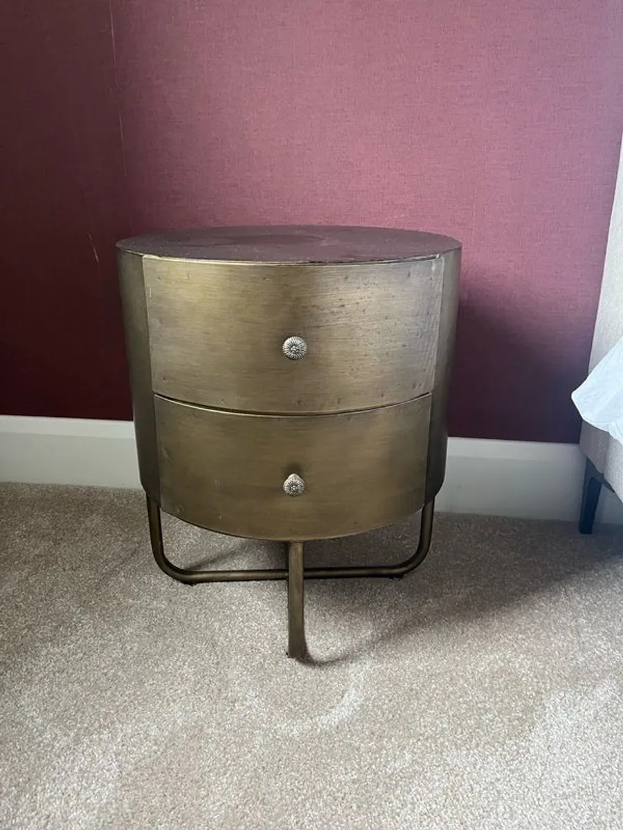 Round Brass Cabinets/Lockers x 2 - Brand New - Image 2