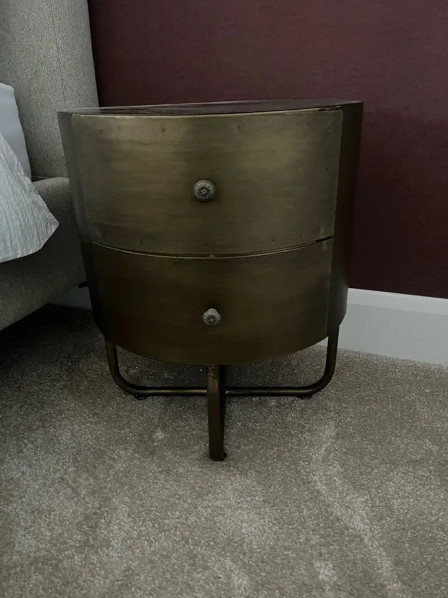 Round Brass Cabinets/Lockers x 2 - Brand New - Image 3