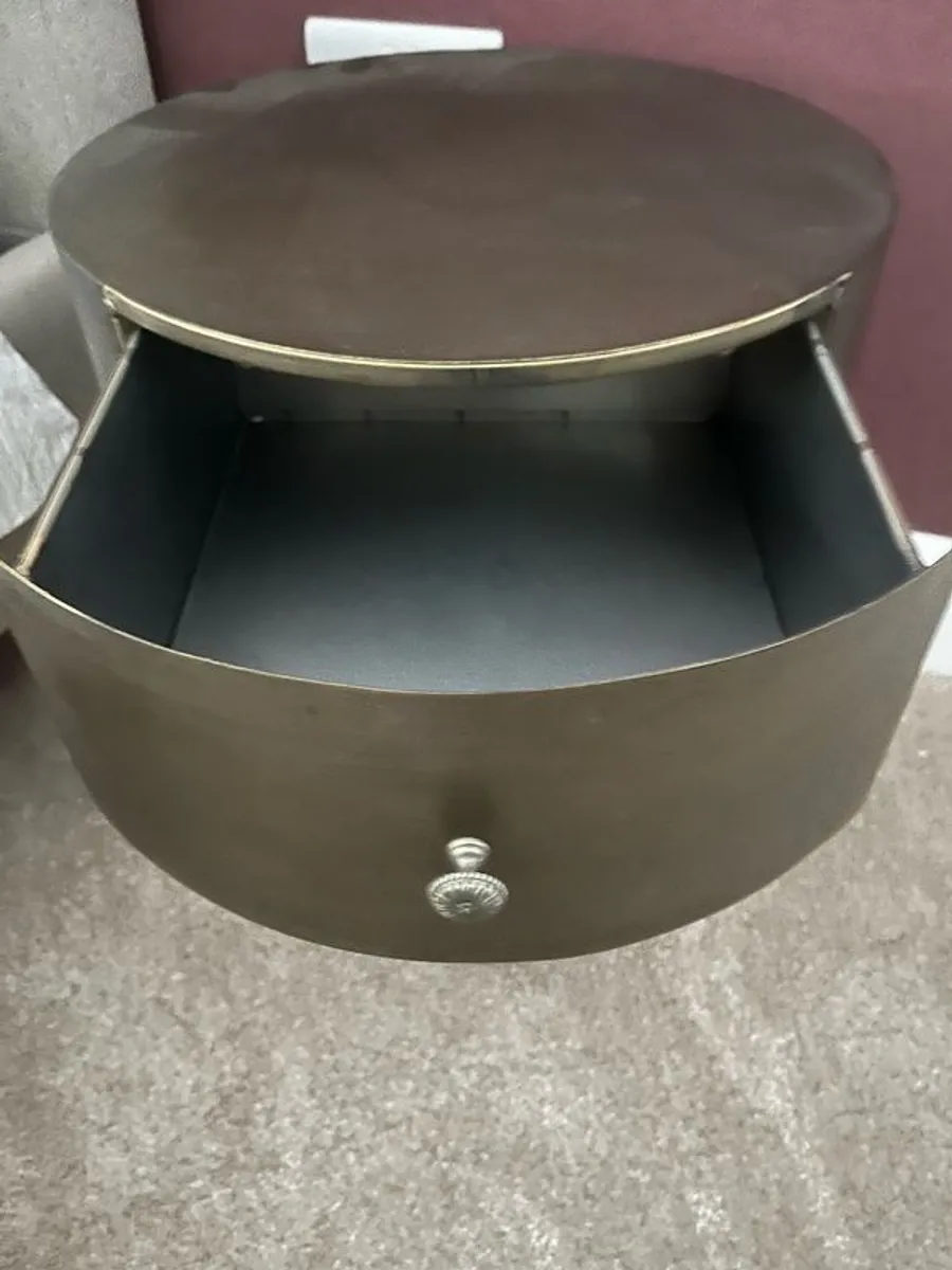 Round Brass Cabinets/Lockers x 2 - Brand New - Image 4