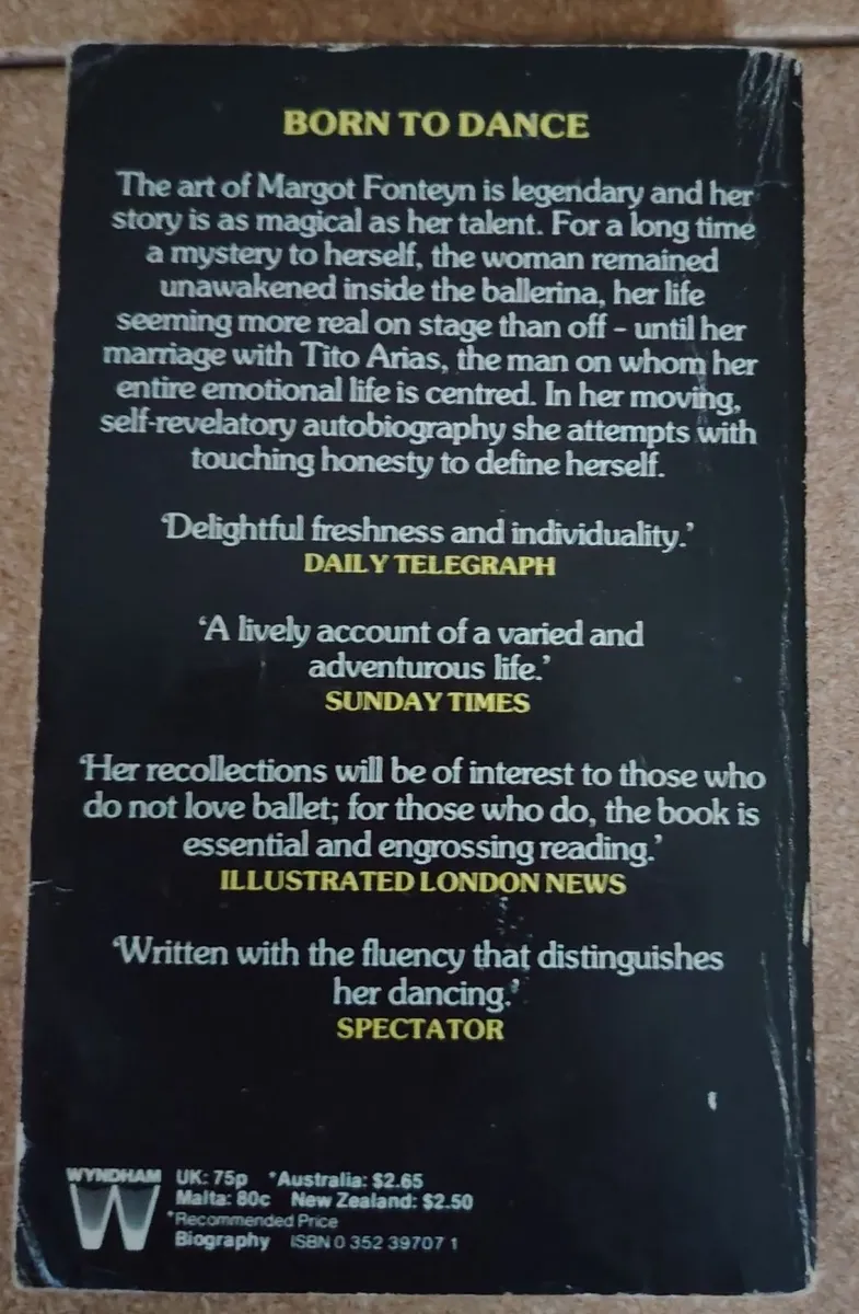 Margot Fonteyn: Autobiography (Vintage 1976) - Image 2