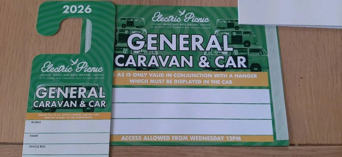EP car and caravan/campervan