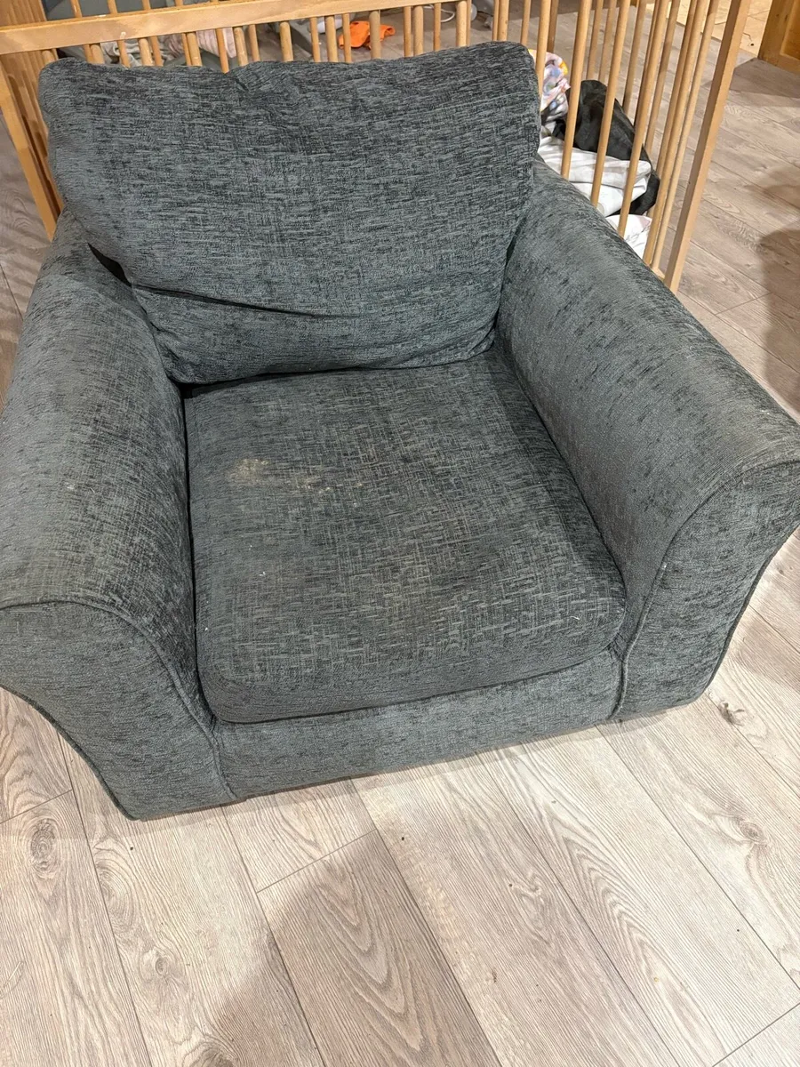 Corner Sofa and Armchair - Image 2