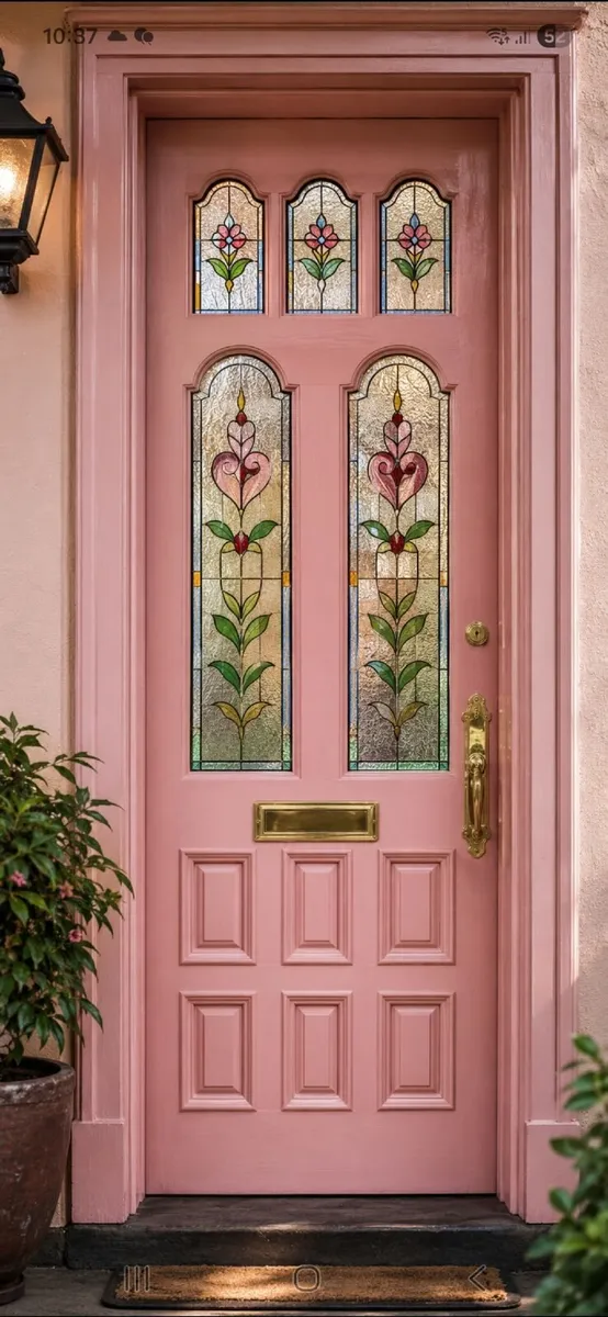 Solid Wood victorian/edwardian External Front Door - Image 1