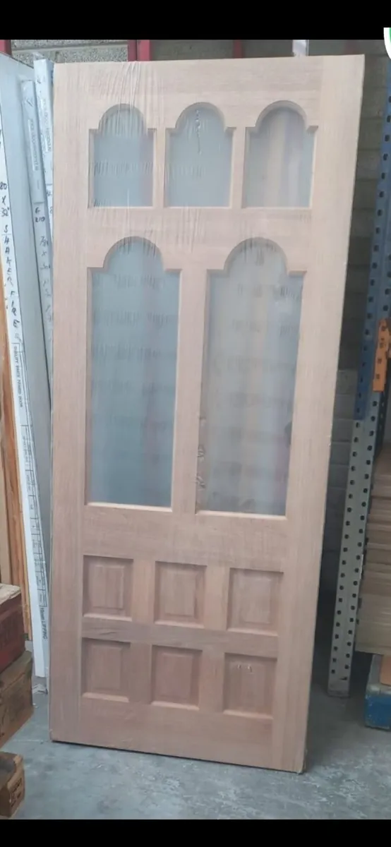 Solid Wood victorian/edwardian External Front Door - Image 2