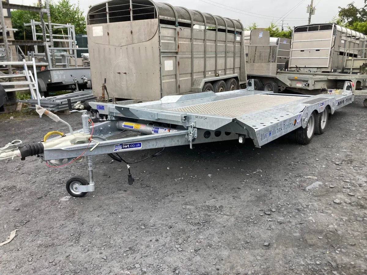 July 26 Ifor Williams Car Transporter CT178 - Image 1