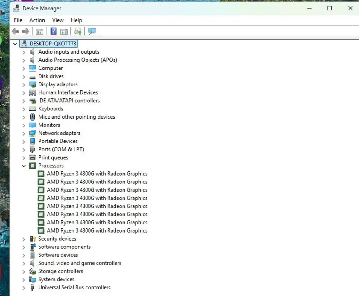 AMD Ryzen PC - 16GB RAM Win 11 24" screen + Wifi - Image 3
