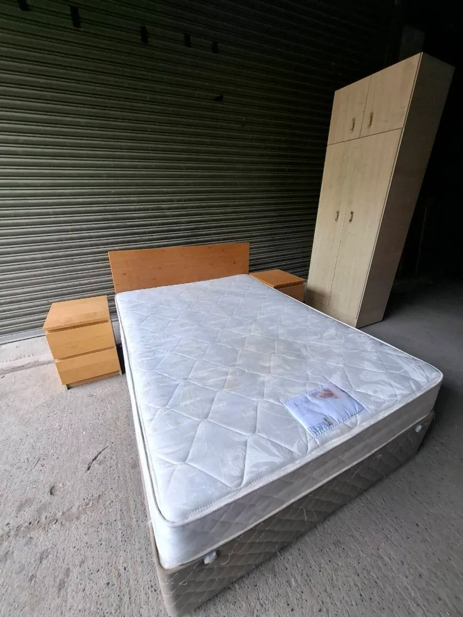 Budget Double Bedroom Set (DELIVERY) - Image 1