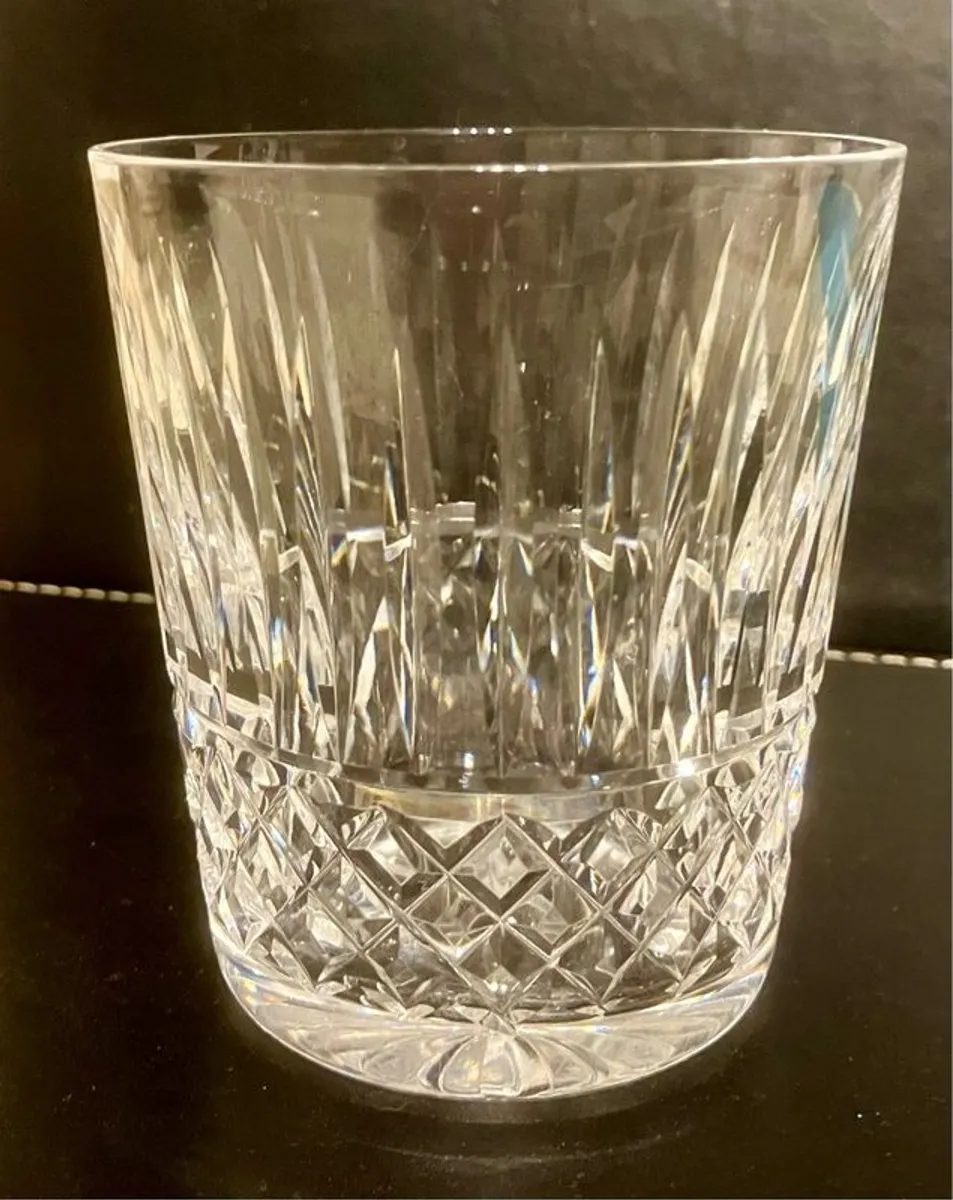 7 Original Waterford Crystal Maeve Tumblers, Mint, 1970s - Image 1