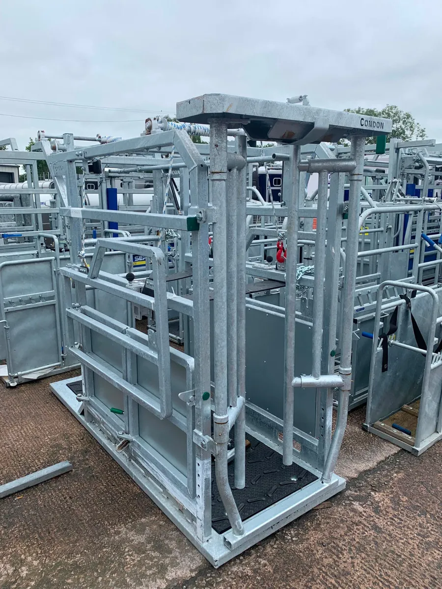 Condon engineering hoof trimming crush in stock - Image 2