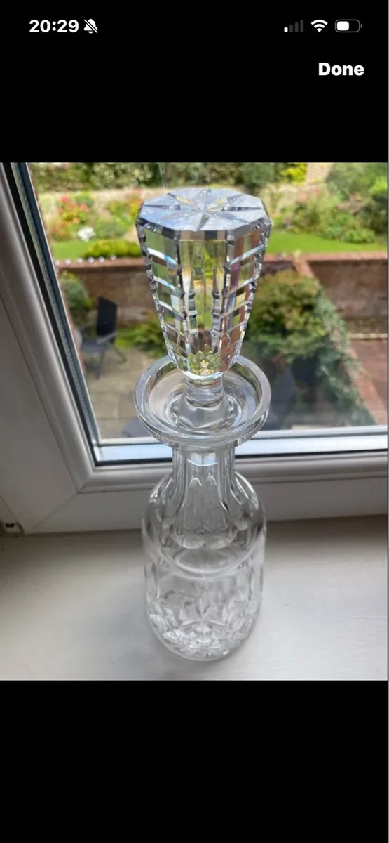 Vintage Waterford Crystal Lismore Decantet - Image 3