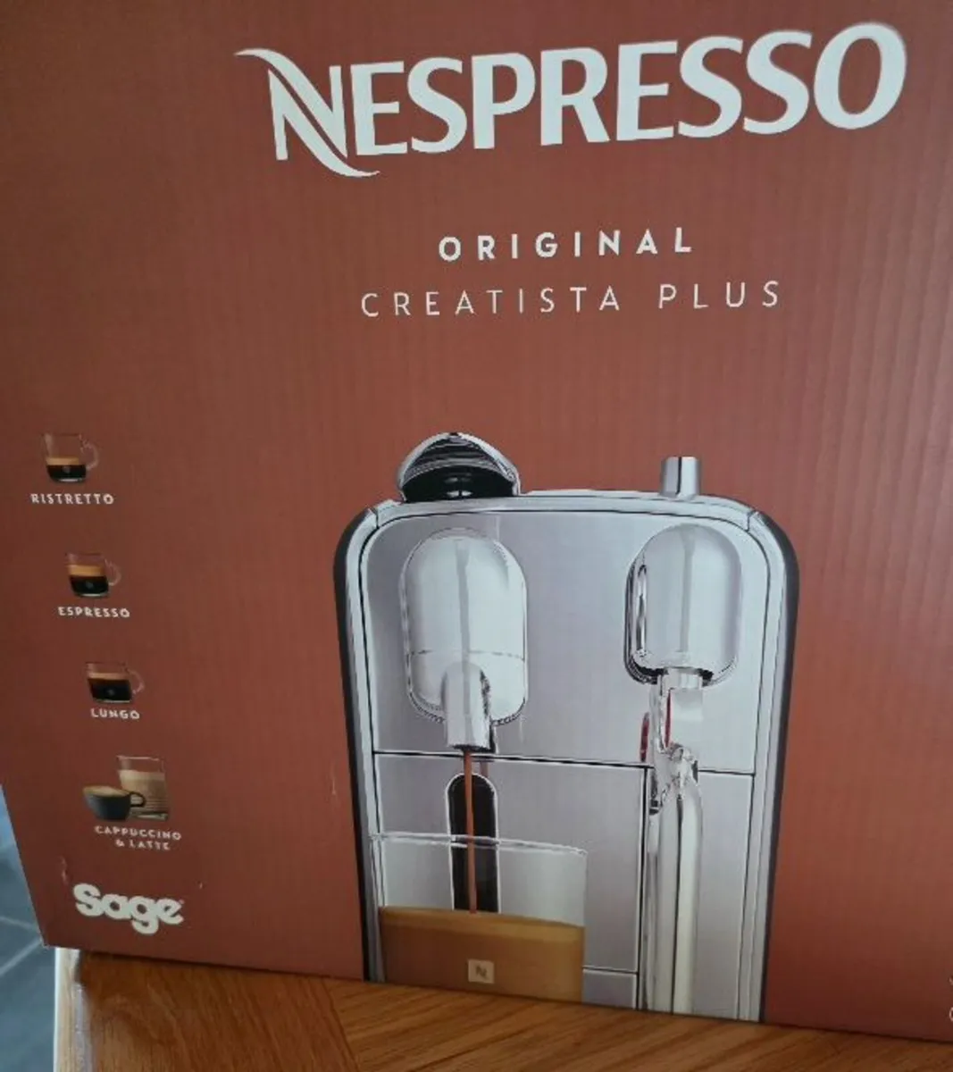 Nespresso Creatista Plus by Sage, new, warranty - Image 1