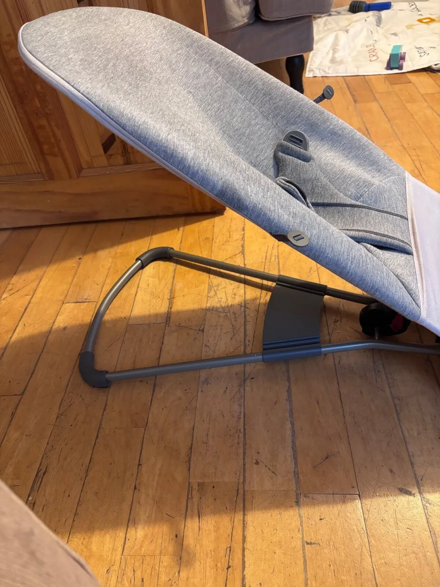 BabyBjörn Bouncer Bliss, 3D Jersey Light Grey - Image 4