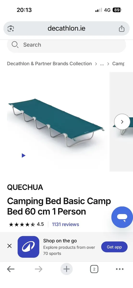 Tents, camp beds & camping chairs - Image 3