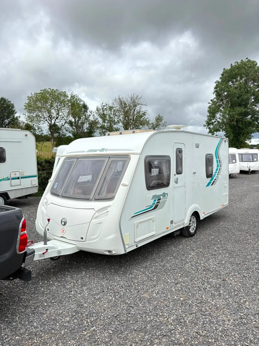 Swift Merlin 4 Berth Fixed Bed Caravan For Sale - Image 1