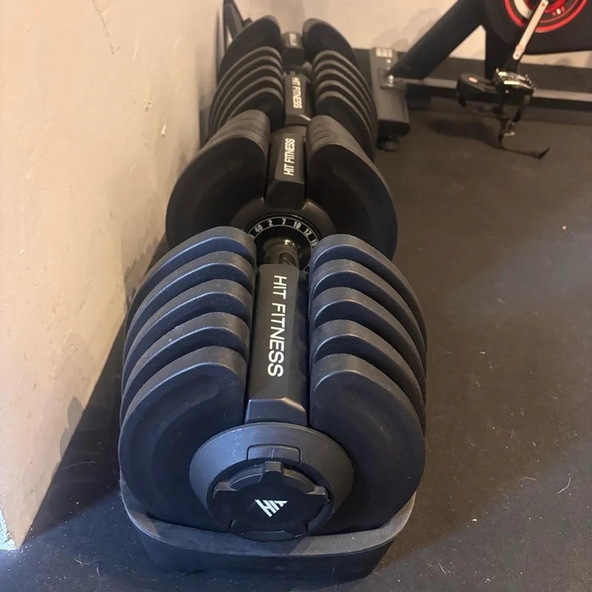 HIT adjustable dumbbells to 40kg - Image 1