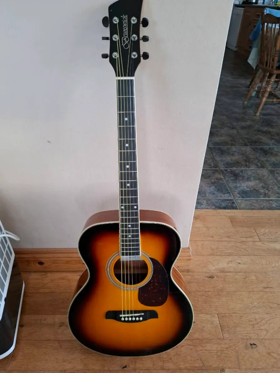 Guitar and carry bag - Image 1