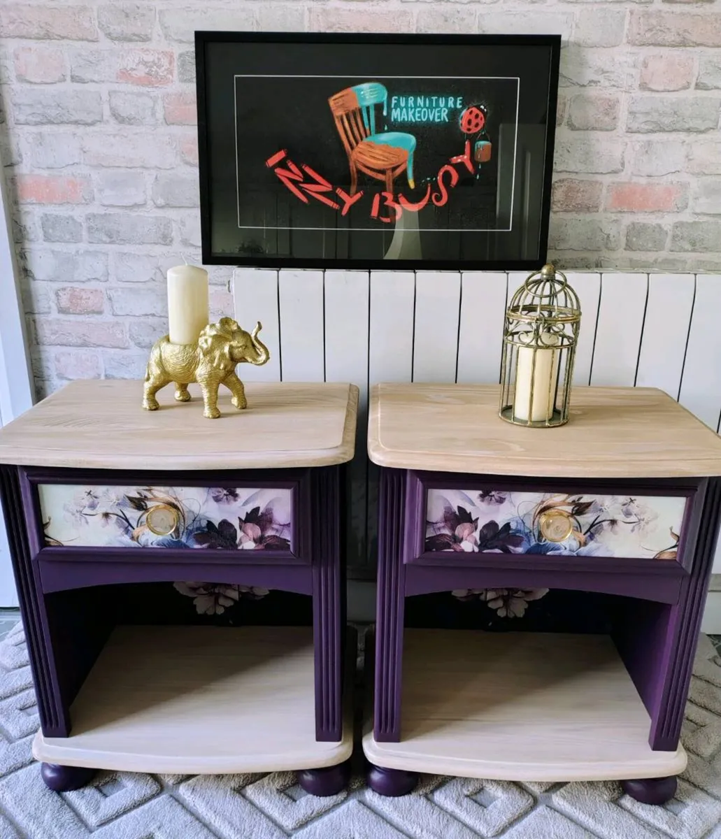 Bedside Lockers - Image 1