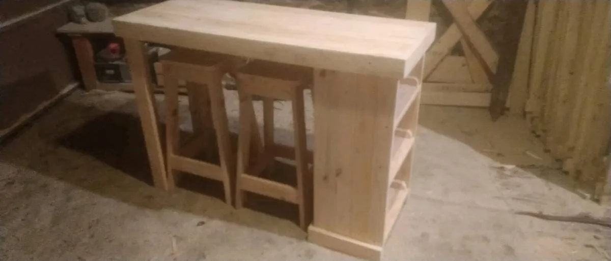 Rustic space saver island - Image 2