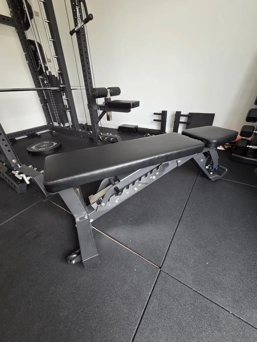 Commercial Adjustable Weight Bench - Image 1