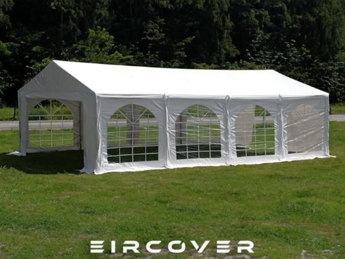 Premium Marquee 5m x 6m PVC  with Ground Bars - Image 3