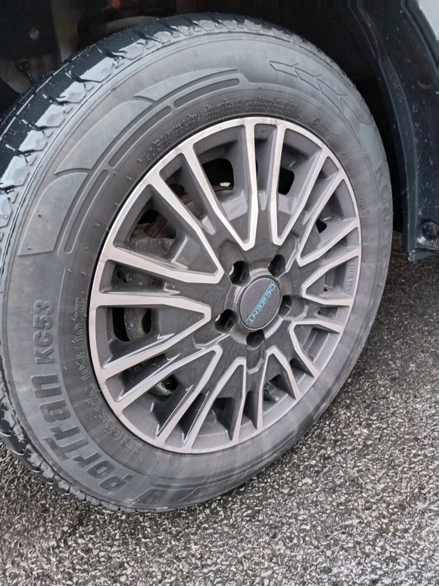 R17 aluminum wheels and tires - Image 1