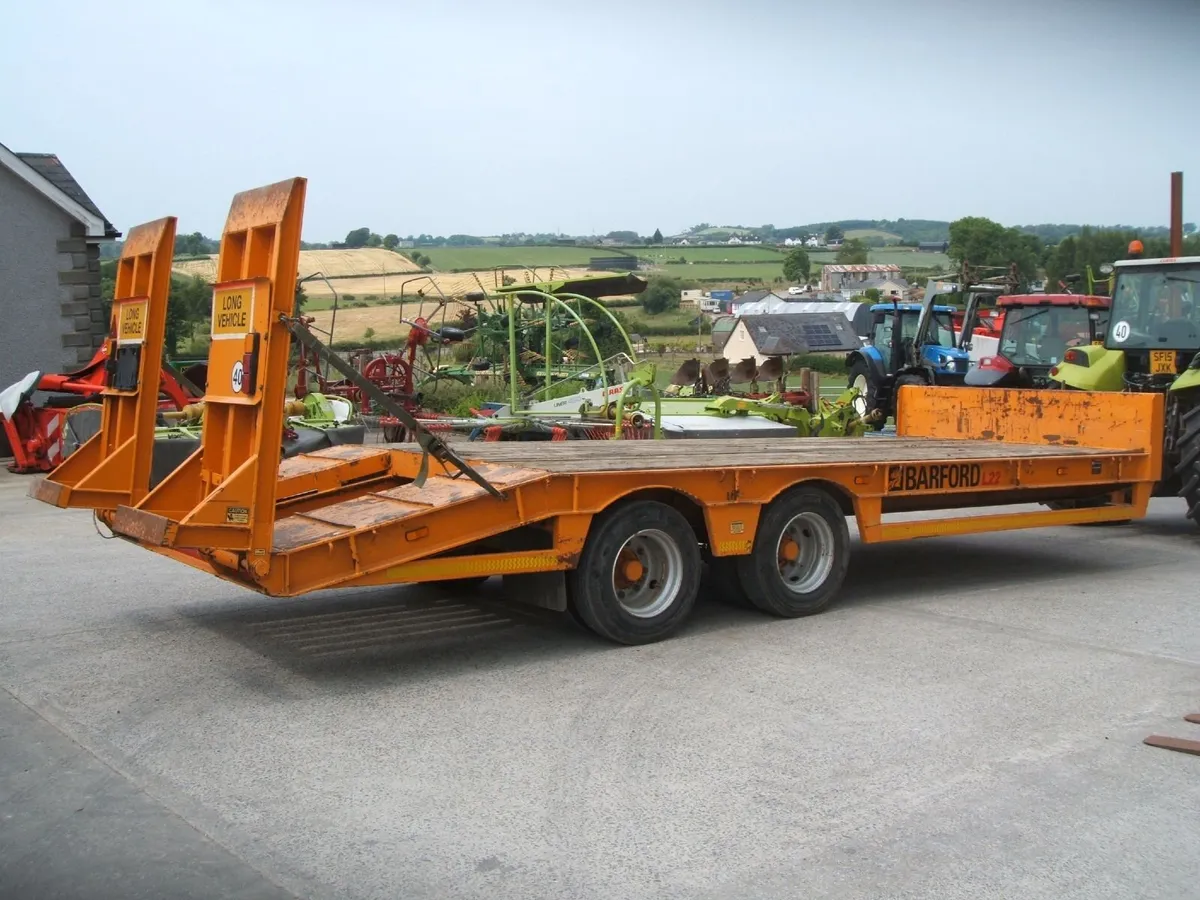 2018 Barford 16 ton low loader - Image 2