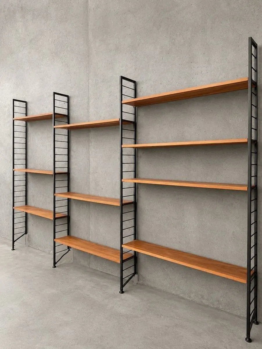 ladderax mid century modern shelving vintage retro - Image 2
