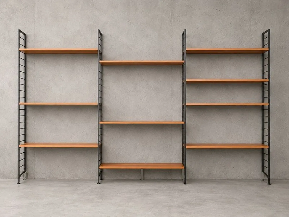 ladderax mid century modern shelving vintage retro - Image 3