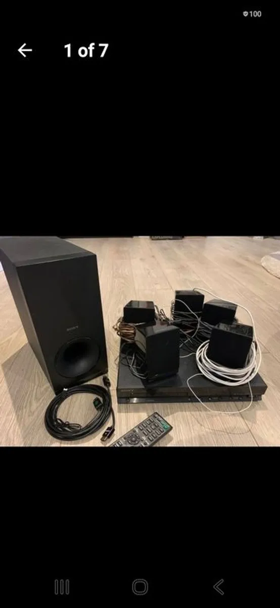 sony home cinema 5.1 channel