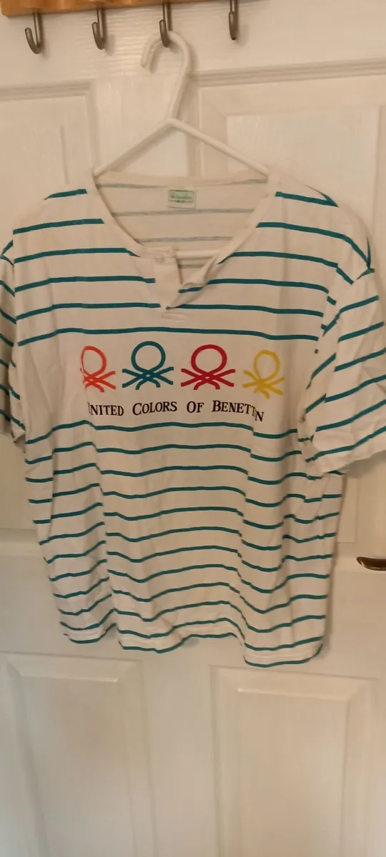 1980s Benetton (Logo) Tee-Shirt - Image 1