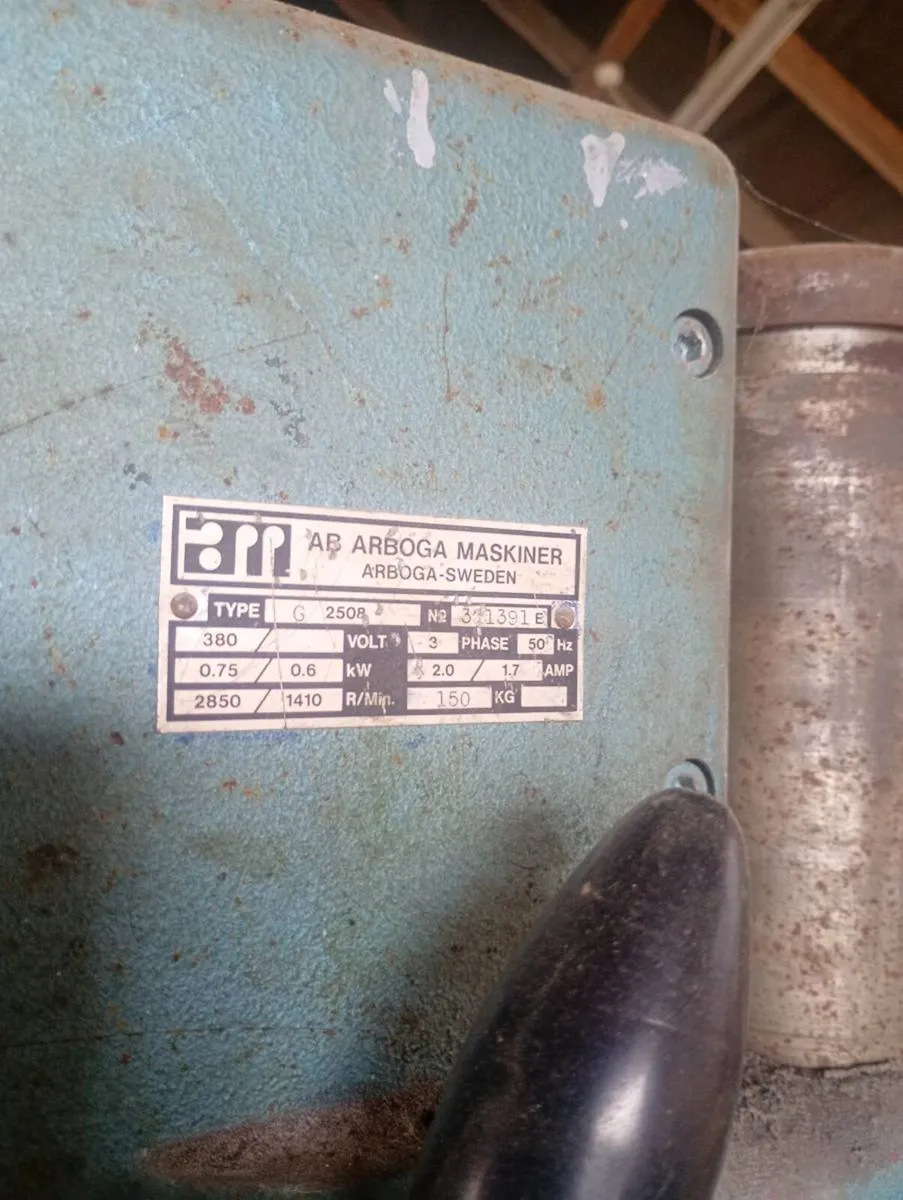 3 phase Arboga pillar drill - Image 2
