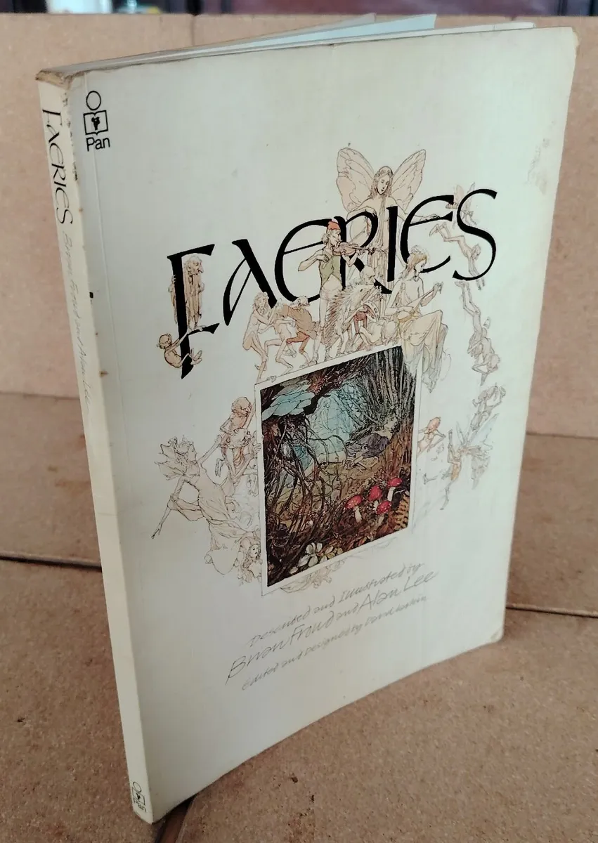 Vintage 1979 Faeries Book - Alan Lee Cover Variant - Image 1