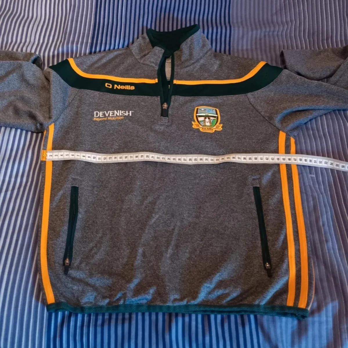 O'Neills Meath GAA Zip Top. Age 13. W:47, L:54 - Image 3