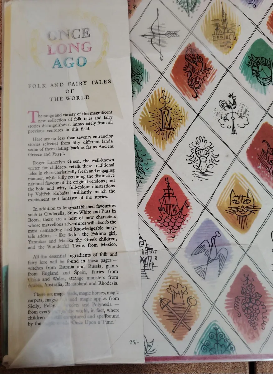 Vintage 1966 Once Long Ago - Hardback/Dust Cover - Image 3
