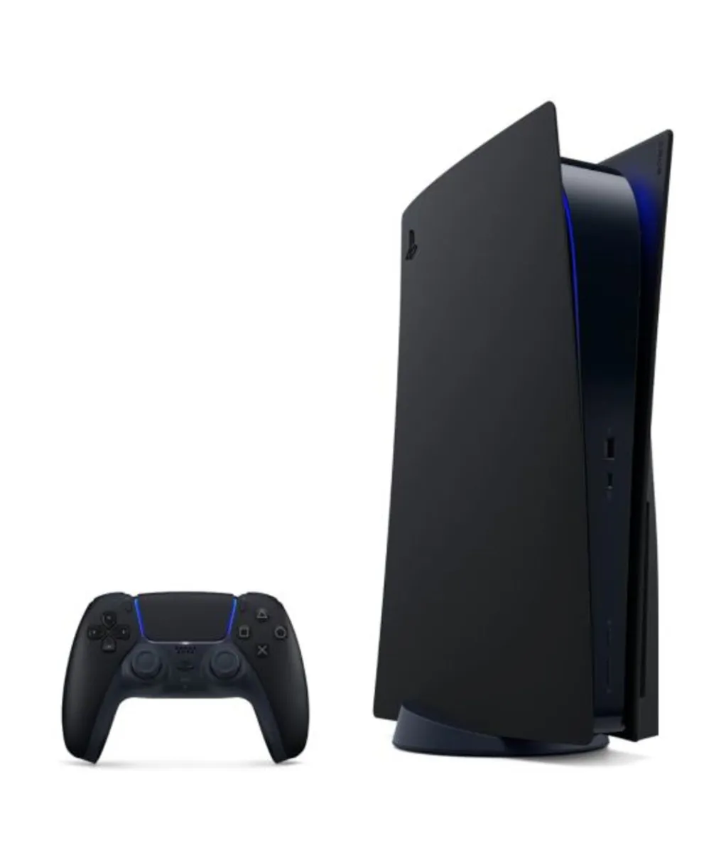 Black PS5 console