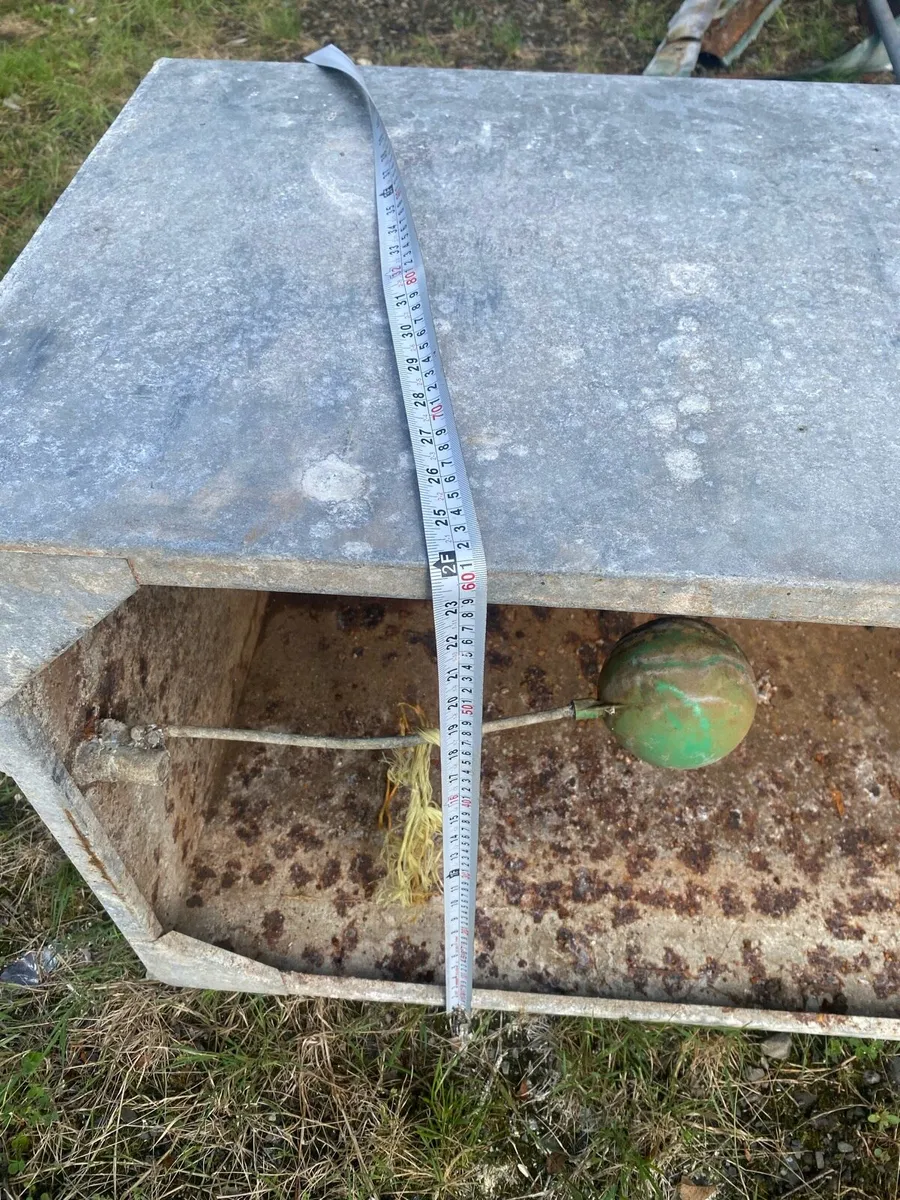 Galvanised water tank vintage - Image 3