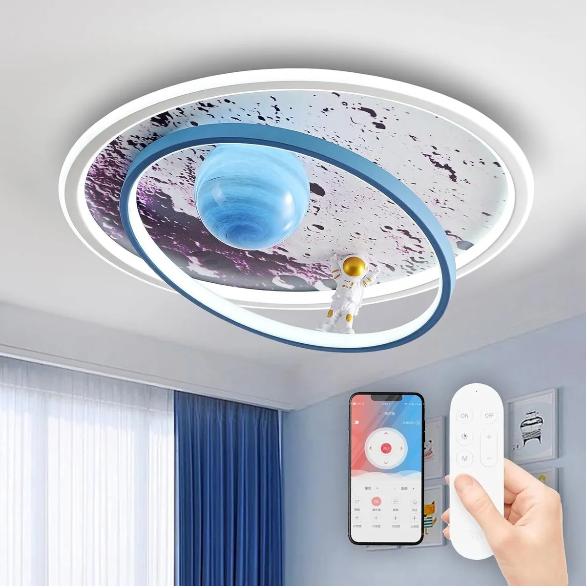 LED Ceiling Light Dimmable Chindren's Room Lamp - Image 1