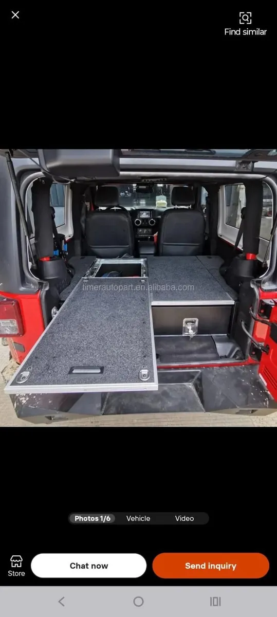 Sliding drawer and tray for Hilux/ranger/navara - Image 1