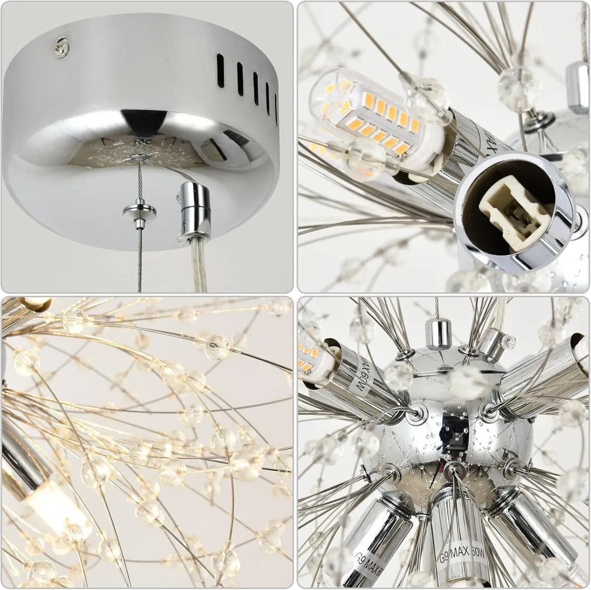 Modern Firework Chandeliers Dandelion Pendant - Image 3