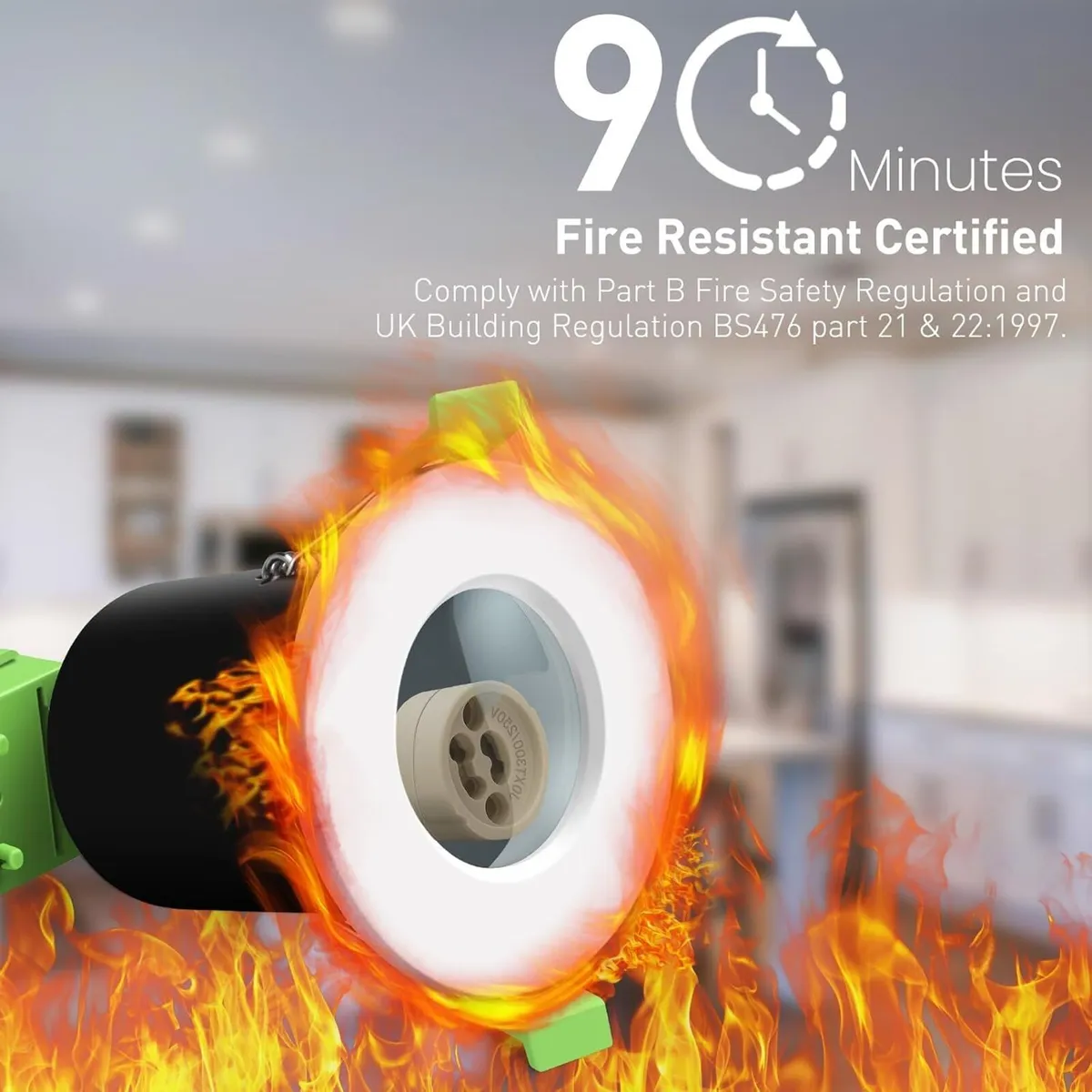 Fire Rated LED Downlight Can Recessed Ceiling - Image 3