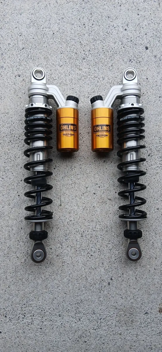 Ohlins shocks triumph thruxton / speed twin