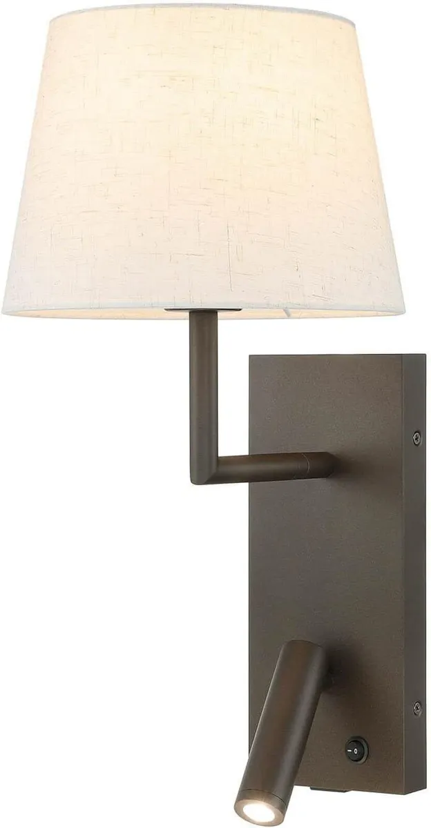 Bedside Wall Light with USB on Off Switch - Image 4