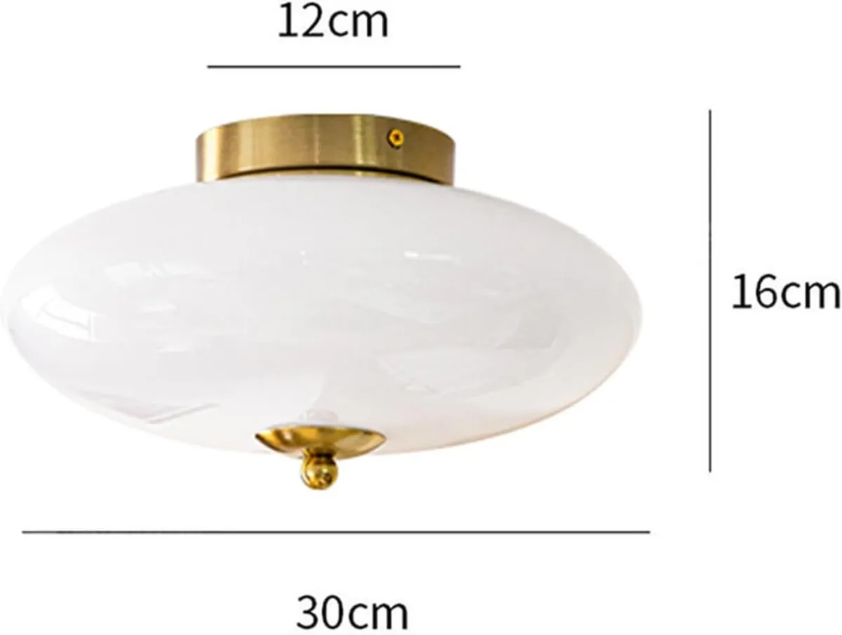 Modern Recessed Ceiling Light with Glass Metal - Image 2