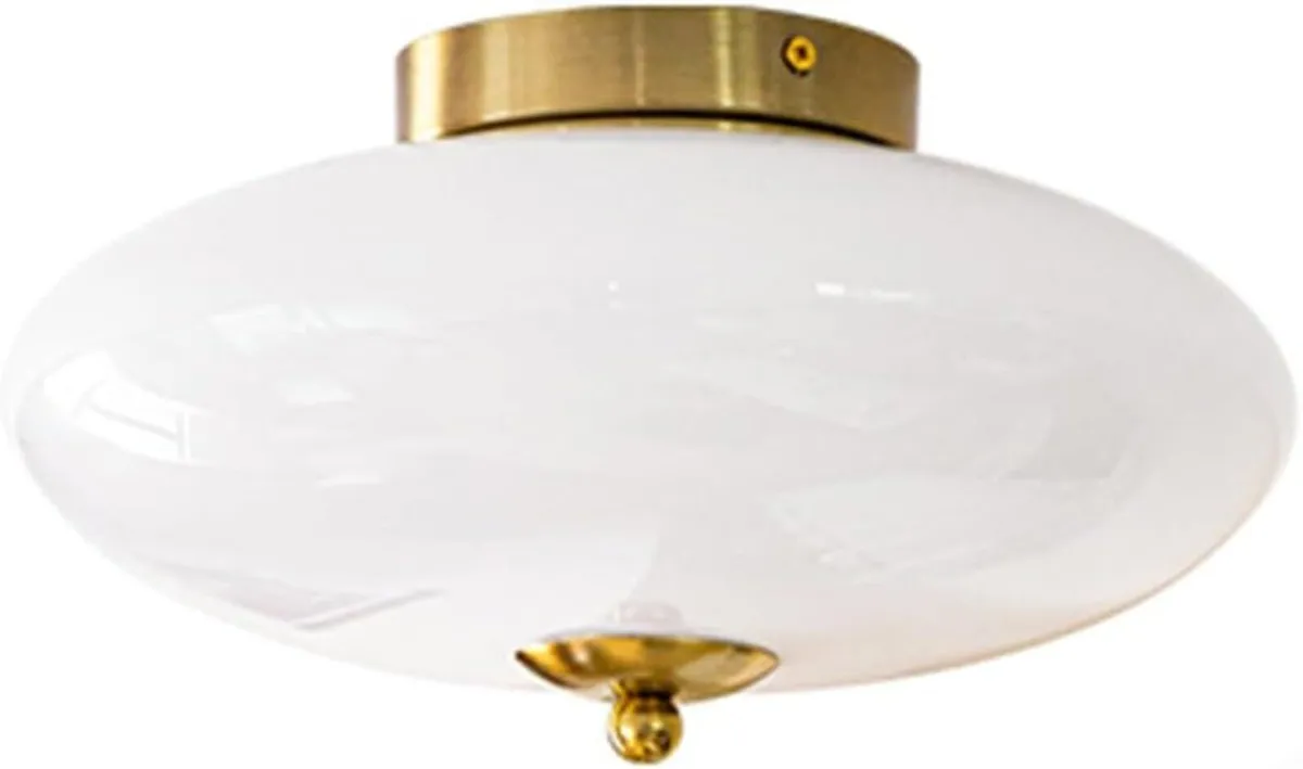 Modern Recessed Ceiling Light with Glass Metal - Image 1