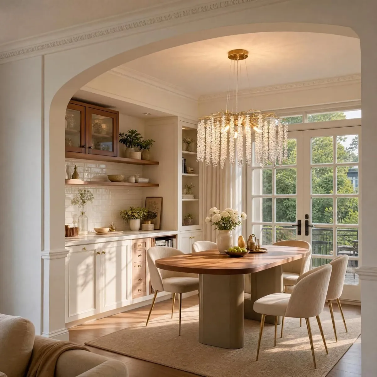 Contemporary Crystal Chandelier Tree Branches - Image 2