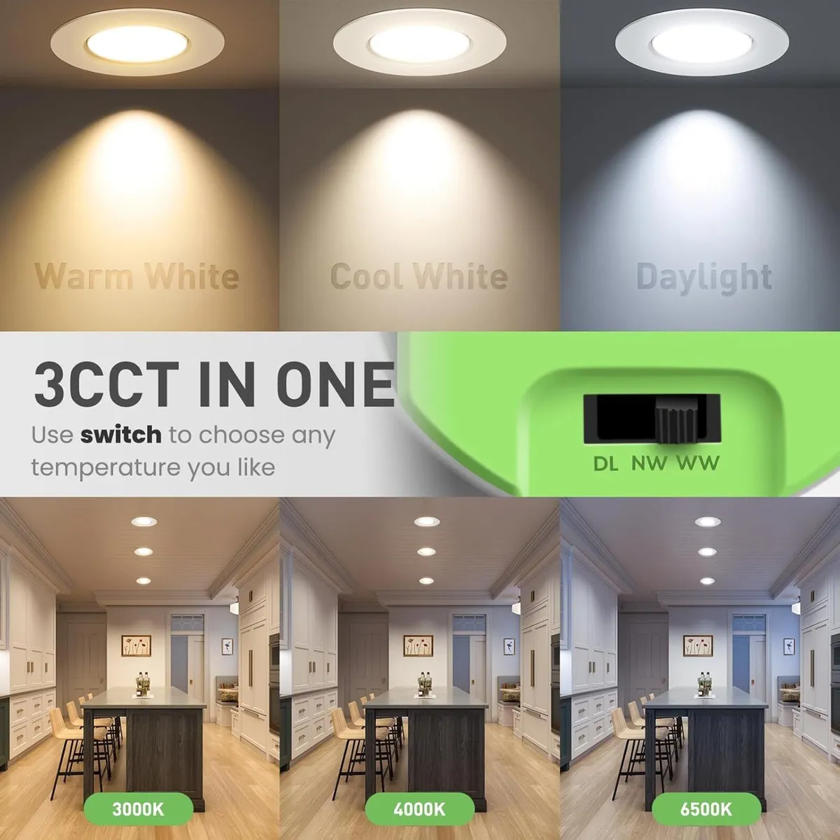 Fire Rated LED Downlights Bathroom Recessed - Image 4