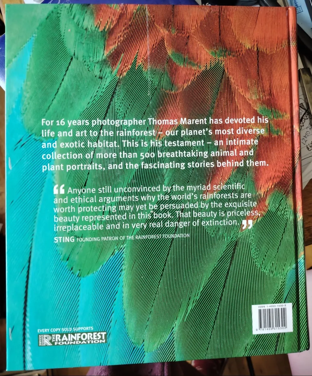 Rainforest  Thomas Marent  2006 Rare 1st Edition - Image 2